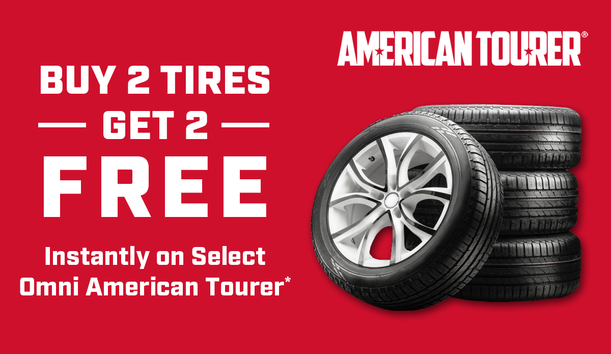 Buy 2 tires get 2 outlet free near me